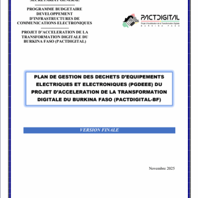 RAPPORT PGDEEE PACTDIGITAL ANO WB REVU UGP