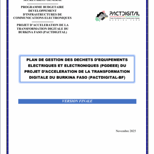 RAPPORT PGDEEE PACTDIGITAL ANO WB REVU UGP